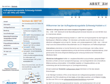 Tablet Screenshot of abst-sh.de